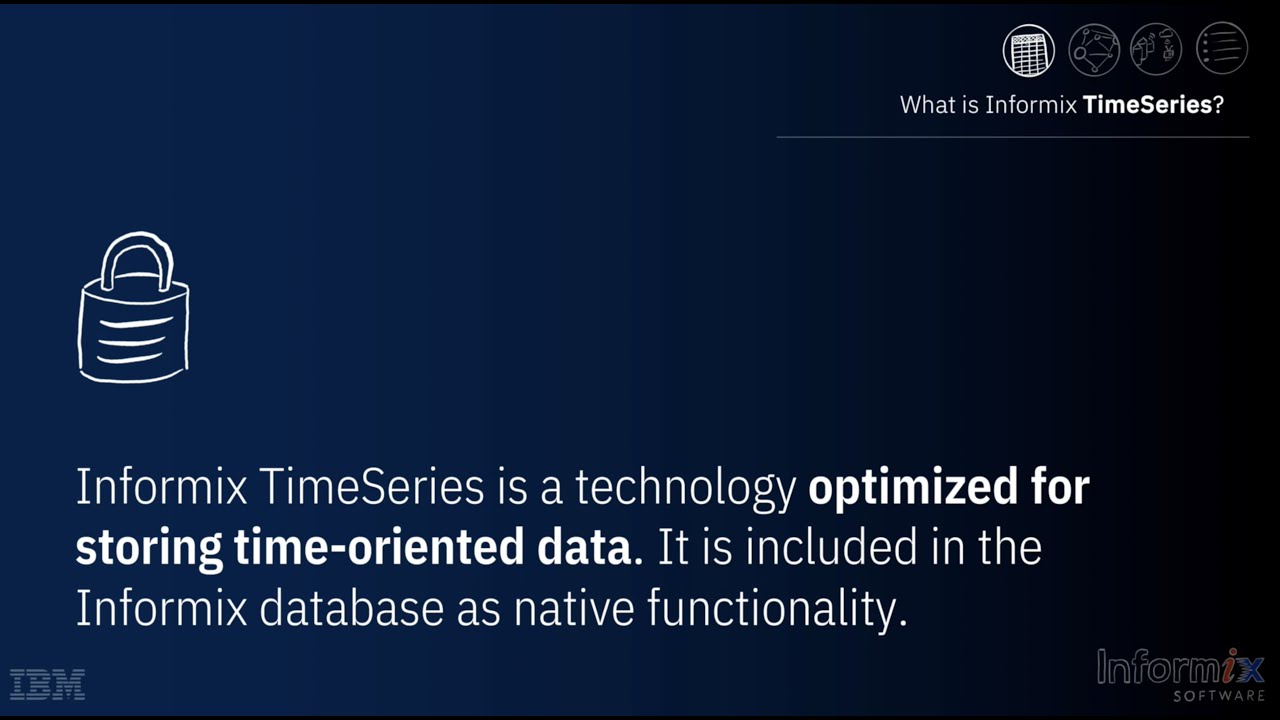Introduction to Informix TimeSeries by Carlton Doe
