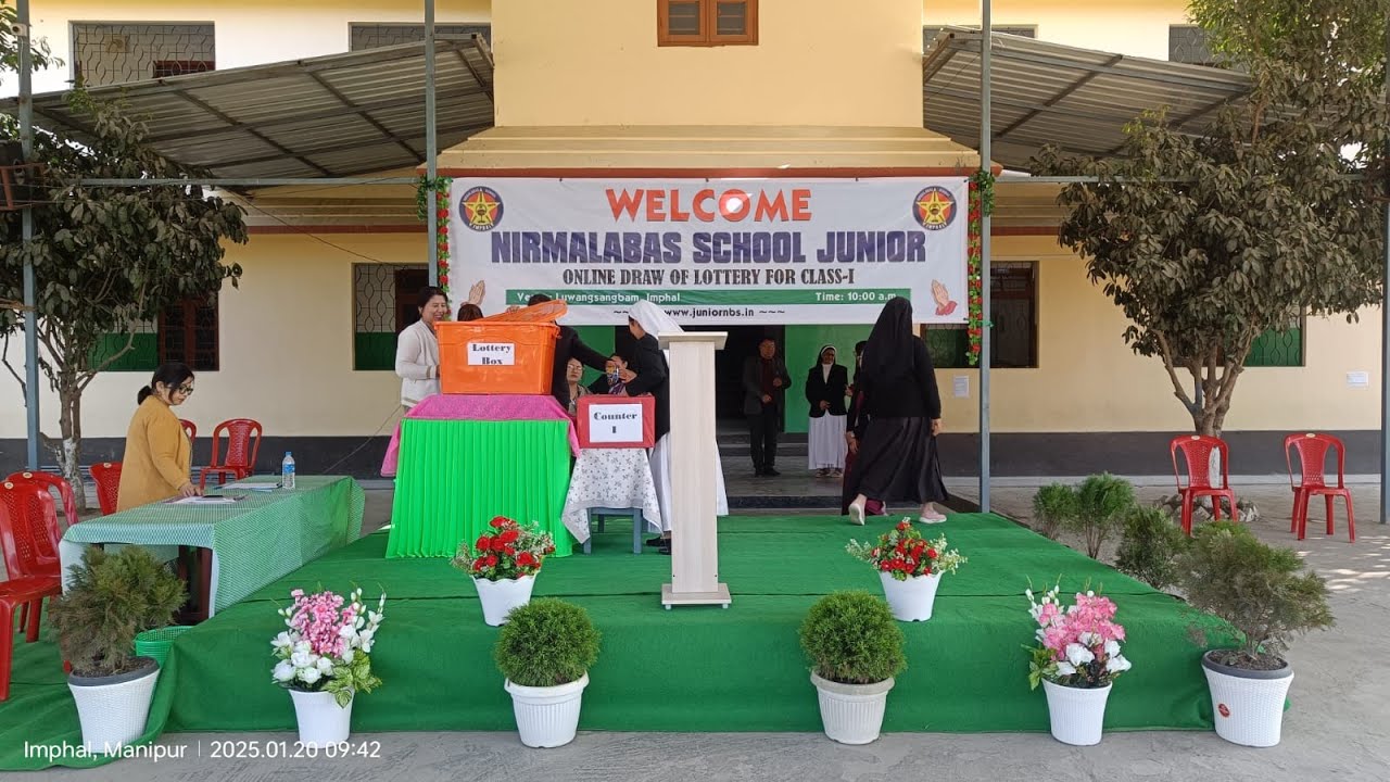 Online Draw of Lottery for Class- I, 2025 of NIRMALABAS SCHOOL JUNIOR