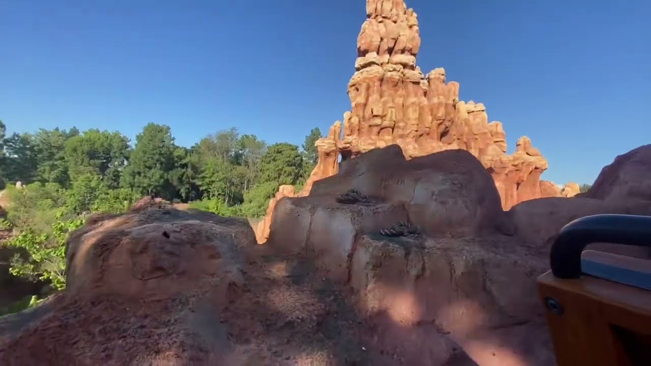 Big Thunder Mountain Railroad 1080p POV Full Experience Disneyland