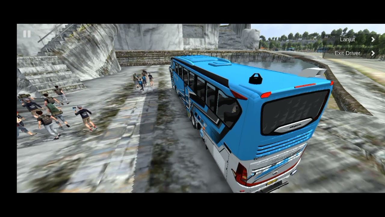 Trip Tour Wisata Tebing Breksi|Mod Bus Simulator Indonesia