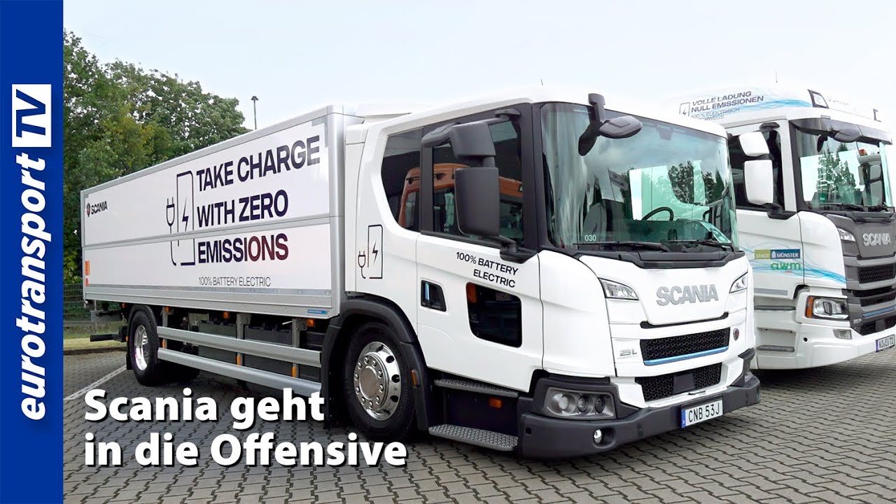 Wie Scania mit E-Trucks bei Speditionen und Fahrern punkten will