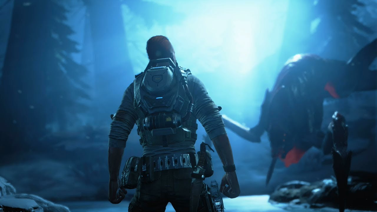 Gears 5-The Descent Escape Hive Gameplay!