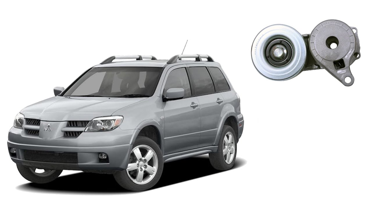 How to replace the serpentine belt tensioner on a 2003-2004 Mitsubishi Outlander (4G64)