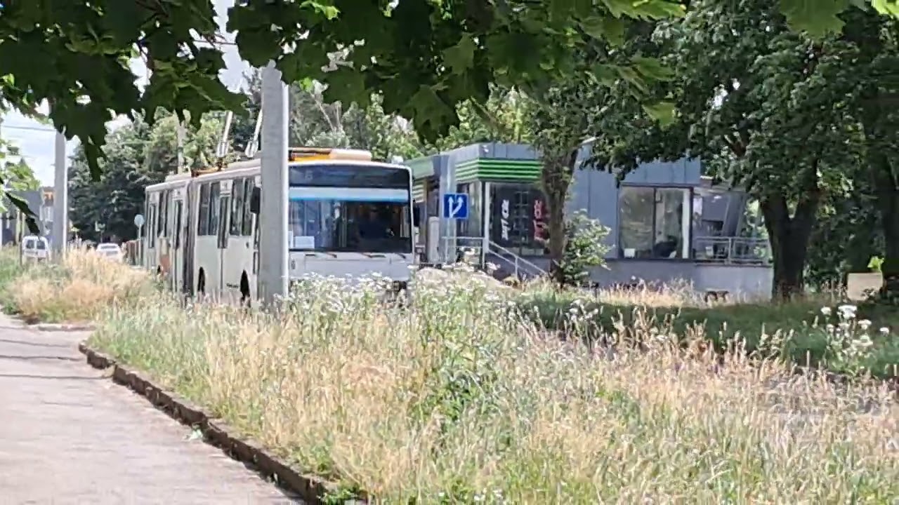 &Scaron;koda 15tr No. 166 Ternopil #ternopil #automobile #trolleybus