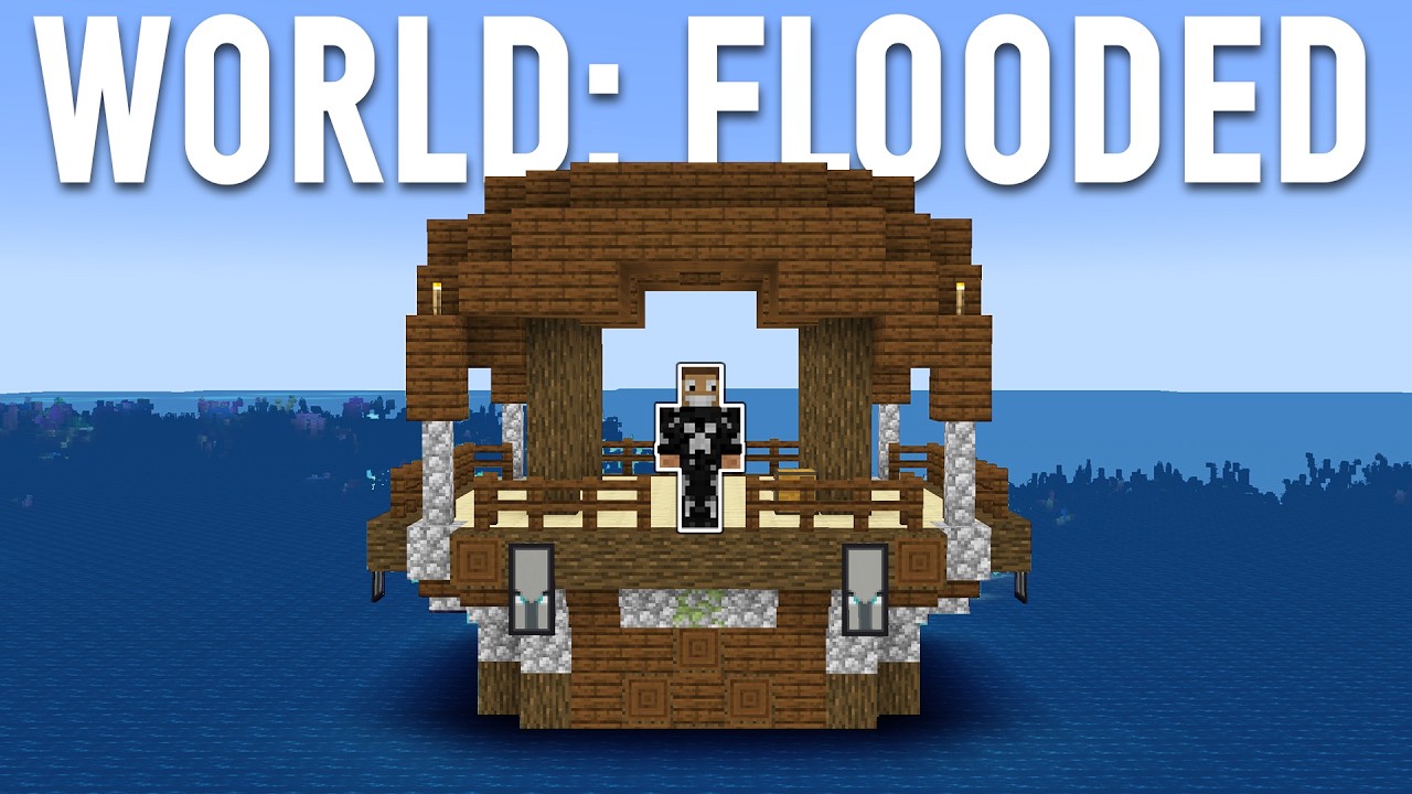 Hardcore, but the world is flooded