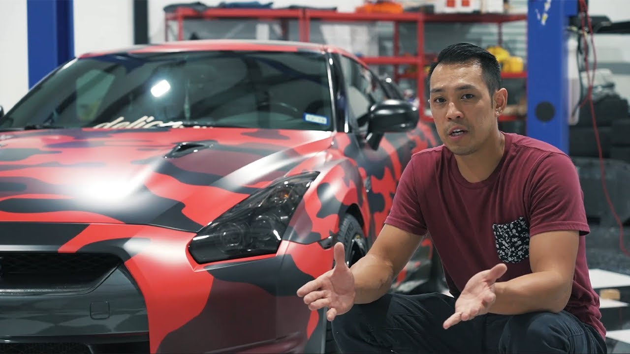GT-R Camouflage wrap! 900 HP