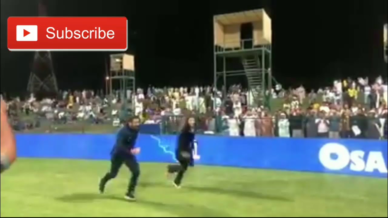 First ever Running contest Bazid khan vs Erin Holland-PSL 4 2019!!!!!!