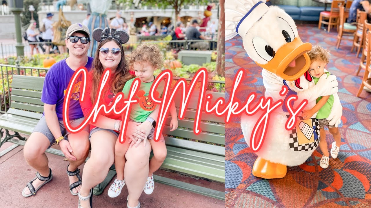 Character Breakfast at Chef Mickey's + Magic Kingdom | Disney World Vlog | Britt + Jared