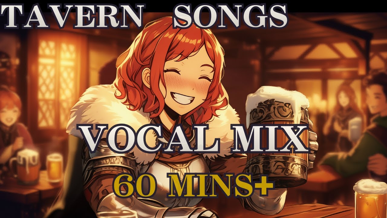 60 MINS+ Energetic Medieval Tavern Songs | Fantasy Folk Mix | Focus, Work, DnD