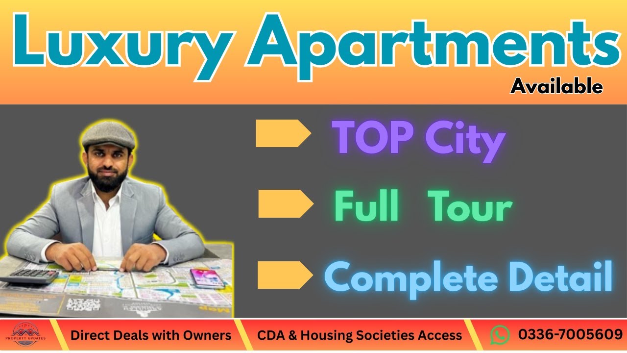 Top City Islamabad Luxury Apartments for Sale on Easy Installments
