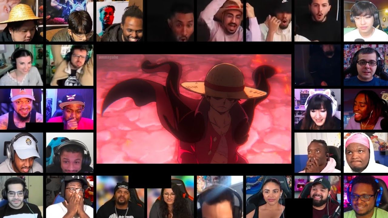 🔥 G.O.A.T 🔥 LUFFY WALKS PAST KAIDO & BIG MOM | LUFFY USES RED ROC | One Piece reaction mashup