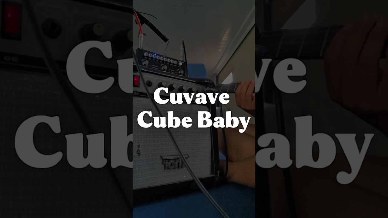 Testando os presets que criei na pedaleira Cuvave Cube Baby #cuvave #presets #pedaleira #guitarra