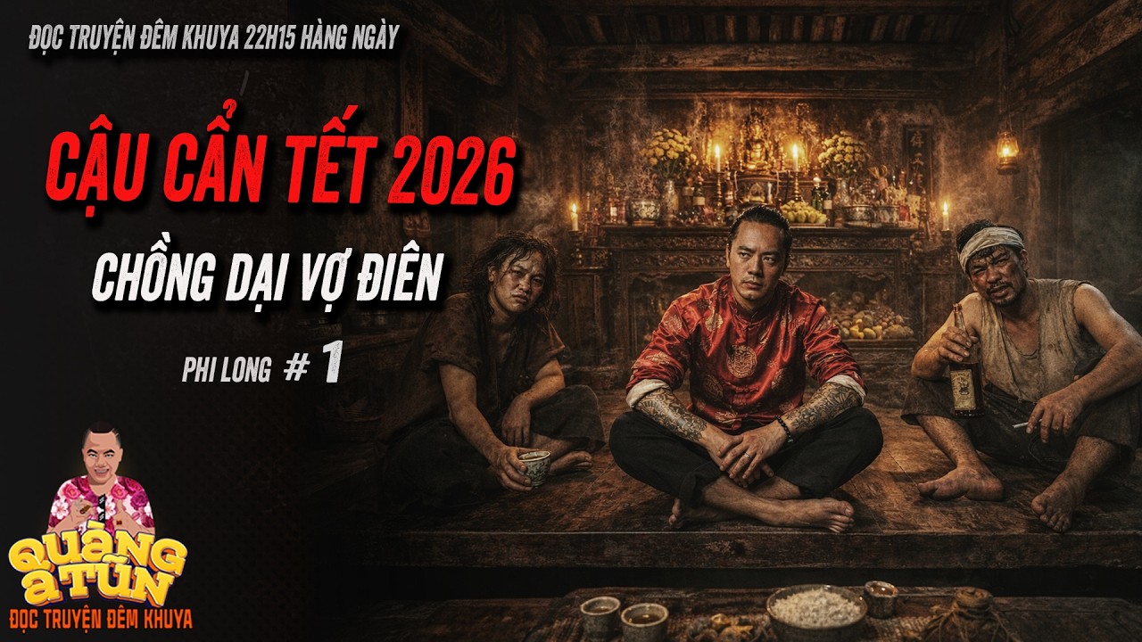 HOT | Truyện ma pháp sư Quàng A Tũn : CẬU CẨN TẾT 2026 chồng dại vợ điên