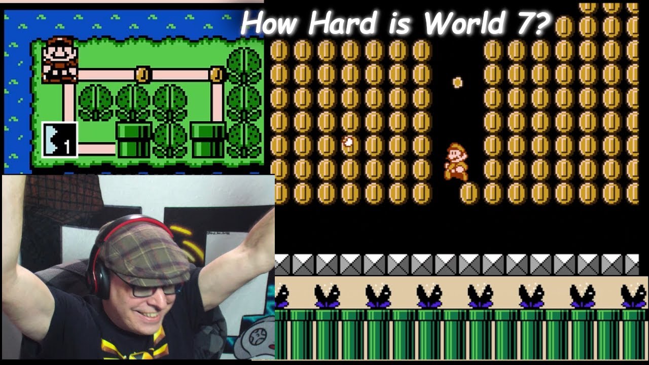 Is World 7 Really That Hard? (Super Mario Bros 3 - NES)