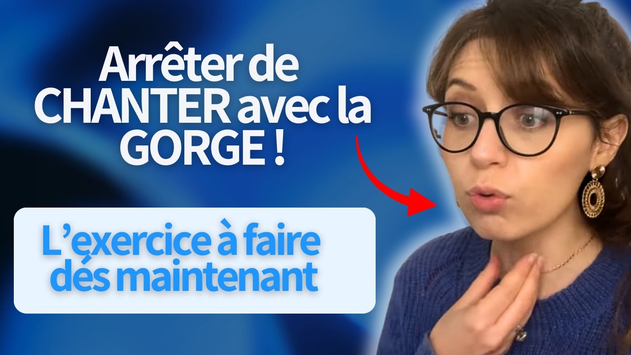 Comment arrêter de chanter avec la gorge ? L'astuce à appliquer dès maintenant et pour toujours !