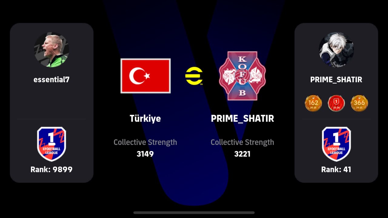 Efootball 2025 Mobile vs Divsion 1 Pro. Thrilling Game🔥 Rank 41 😤