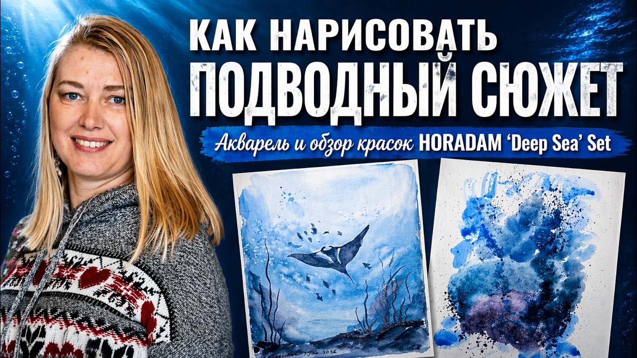 В этом видео я исследую цвета Schmincke - HORADAM® AQUARELL Set 