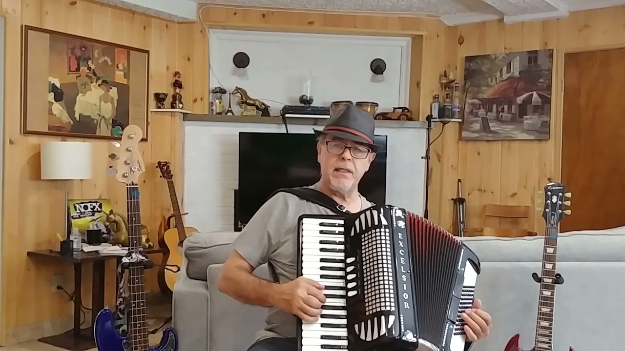 Frank Sinatra - NEW-YORK - Accordion/Vocals Fisarmonica/Canta Cover by Biagio Farina Montreal Canada