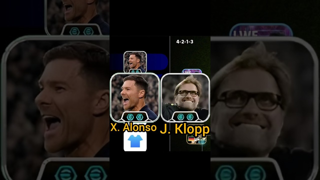 Двойной бонус от тренера Дж. Клоппа и Хаби Алонсо 🤔 ЛУЧШИЙ тренер 🤔 #efootball #kloppxabialonsoef...