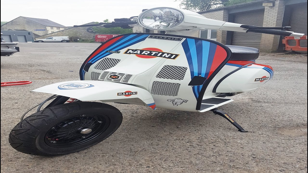 Vespa PX 225 water cooled martini rep