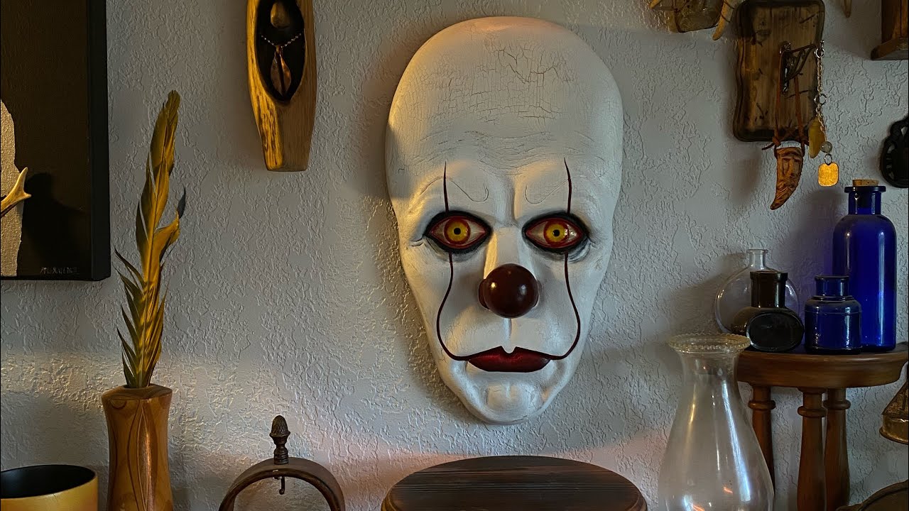 Вступительное видео с криками и видео моего процесса для Evil~Intentions the Clown 🤡 #powercarving