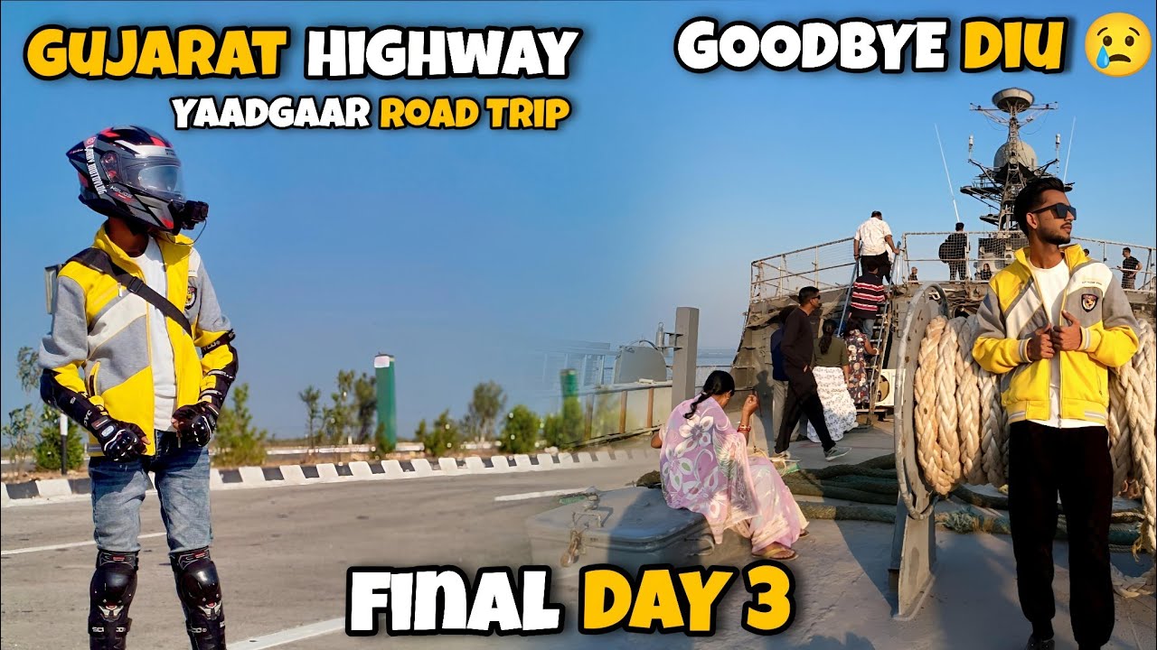 Diu Se Ghar Wapsi 😎 | Highway Ride & Real Driving Experience | Motovlog