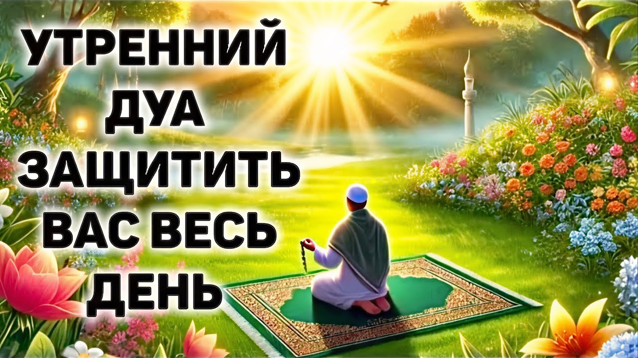 Утренние дуа Рамадан 🌙 | День в безопасности и благословении! 🙏✨ #коран 