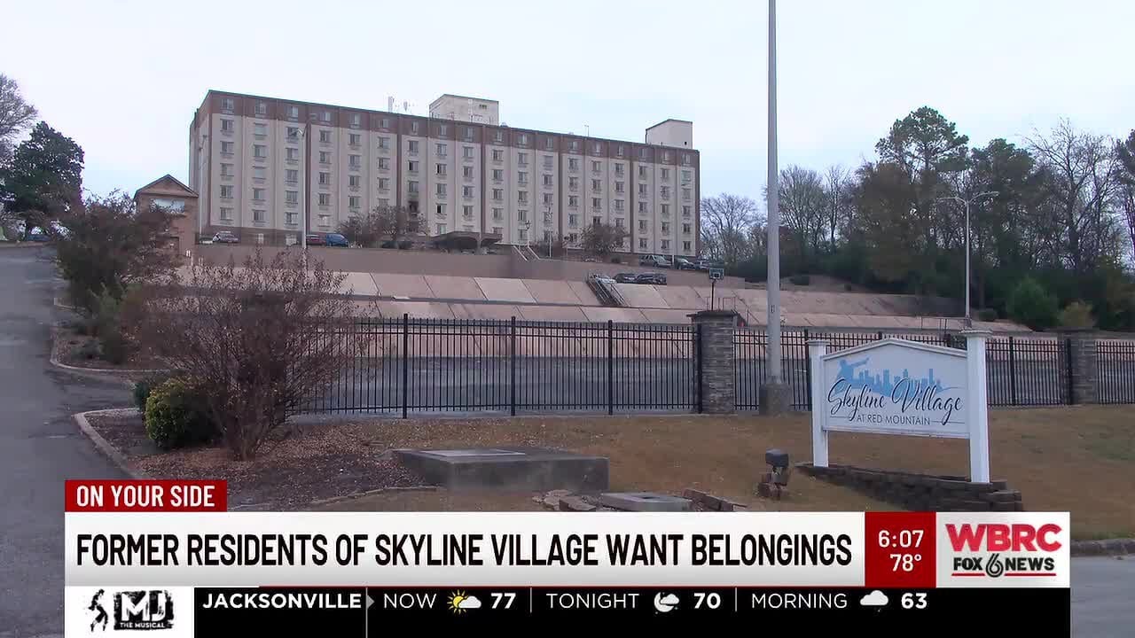 Former residents of Skyline Village want belongings