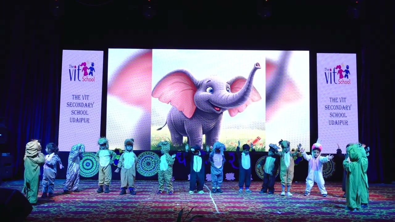 🐅Colourful Animal Dance Performance 🐅 | School Annual Function 2025🎉 | Adorable & Fun Dance |