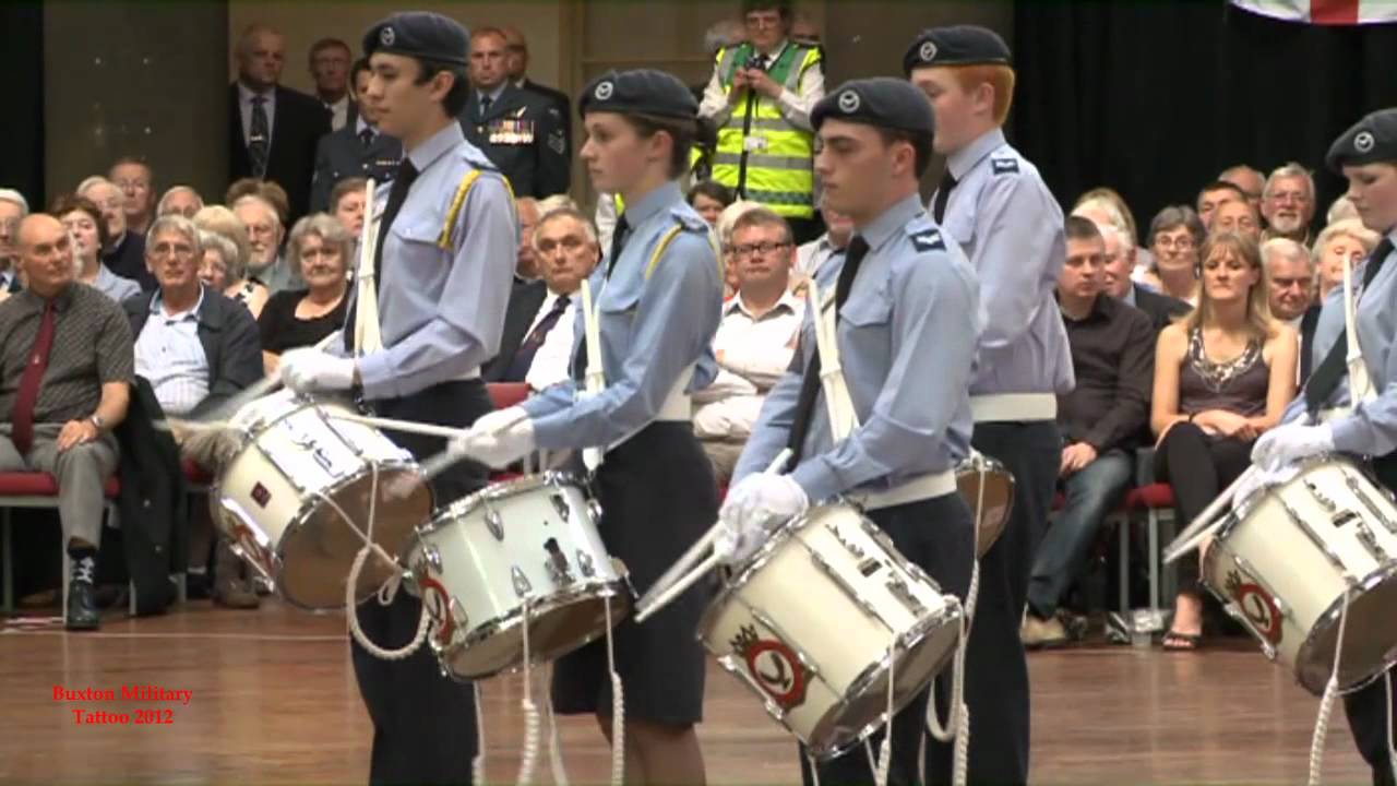 Buxton Military Tattoo 2012 - 2517 (Buxton) Sqn RAF Air Cadets Corps of Drums