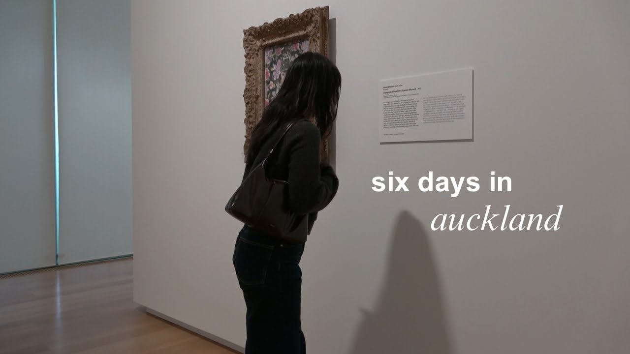 six days in auckland | food coma, art gallery, bookshops