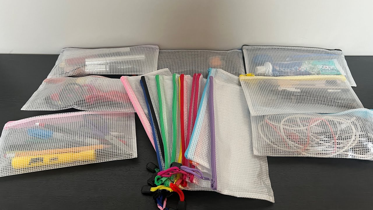 Ways To Use Mesh Zipper Pouches