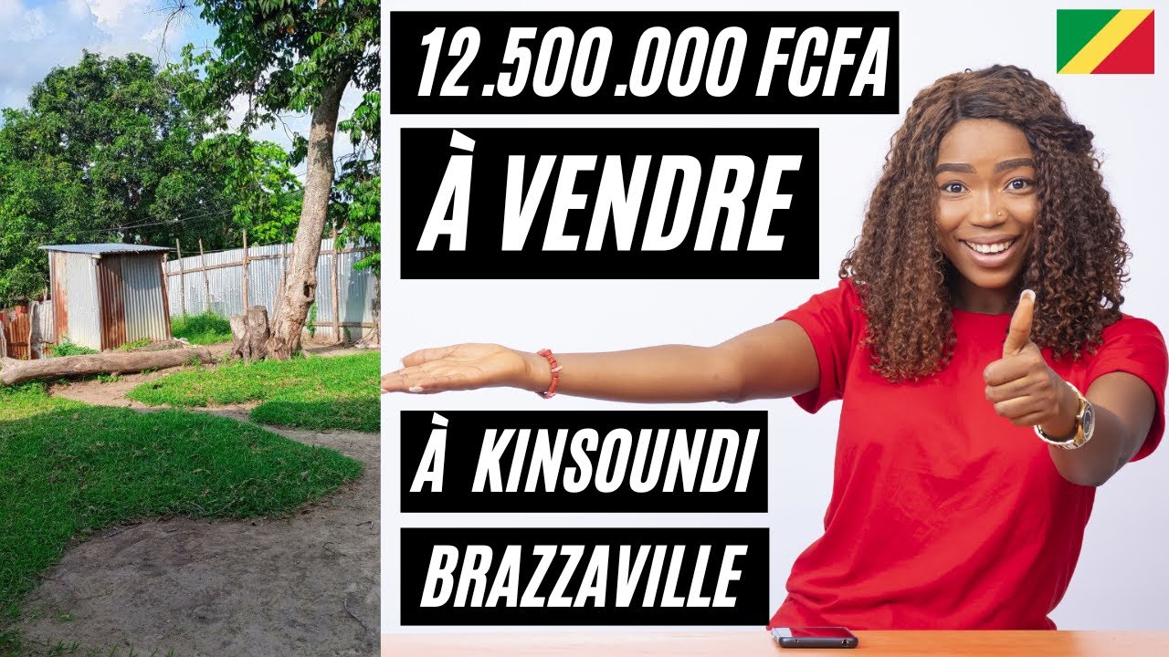Parcelle à Vendre à Brazzaville Kinsoundi, Proche du Goudron !