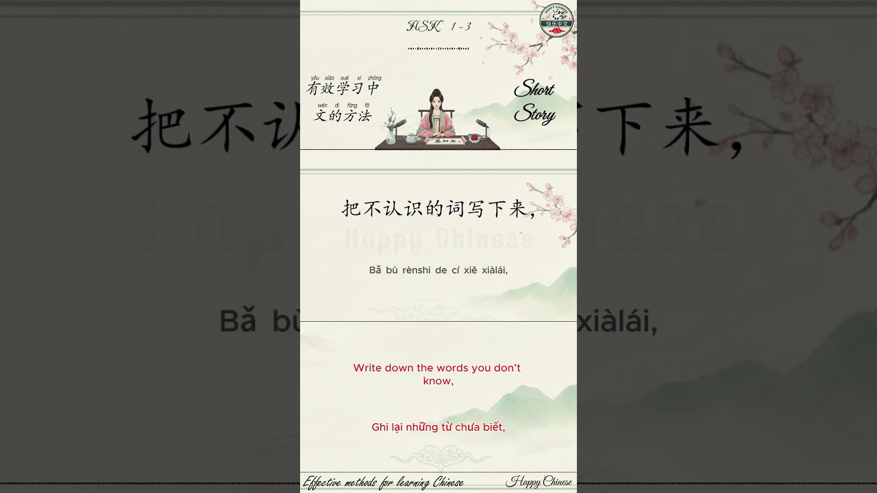 | HSK 1–3 | Effective Ways to Learn Chinese | Easy Chinese Listening | 快乐中文 