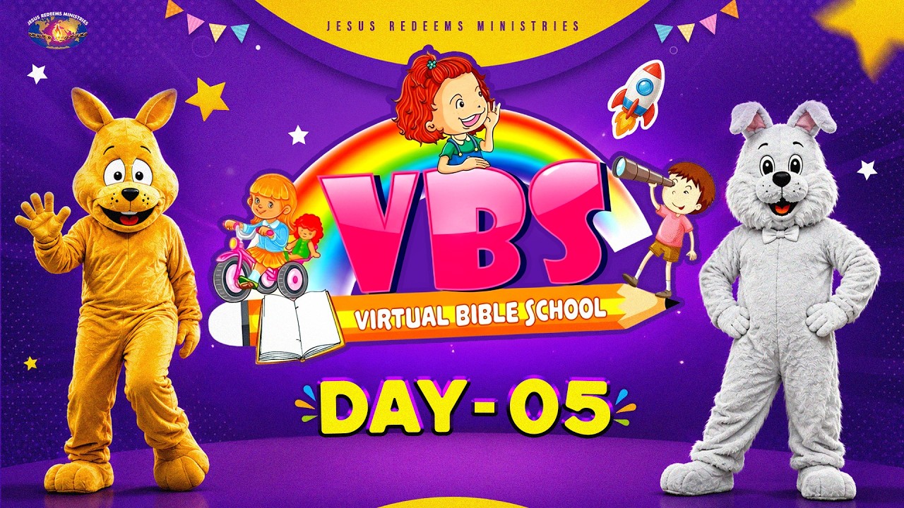 🔴🅻🅸🆅🅴 || VBS 2026 | Day 5 | Virtual Bible School | Jesus Redeems | 15 May, 2026