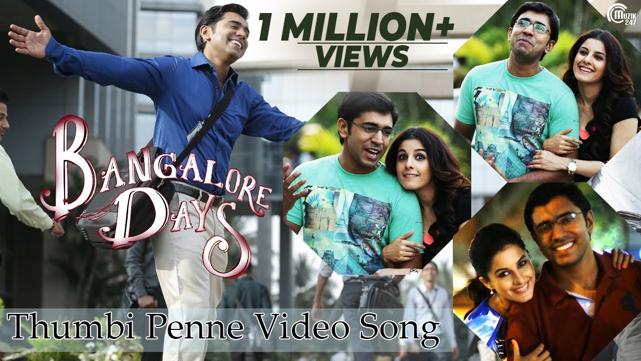 Thumbi Penne- Bangalore Days | Dulquer Salman| Nivin Pauly| Nazriya Nazim | Full song HD Audio