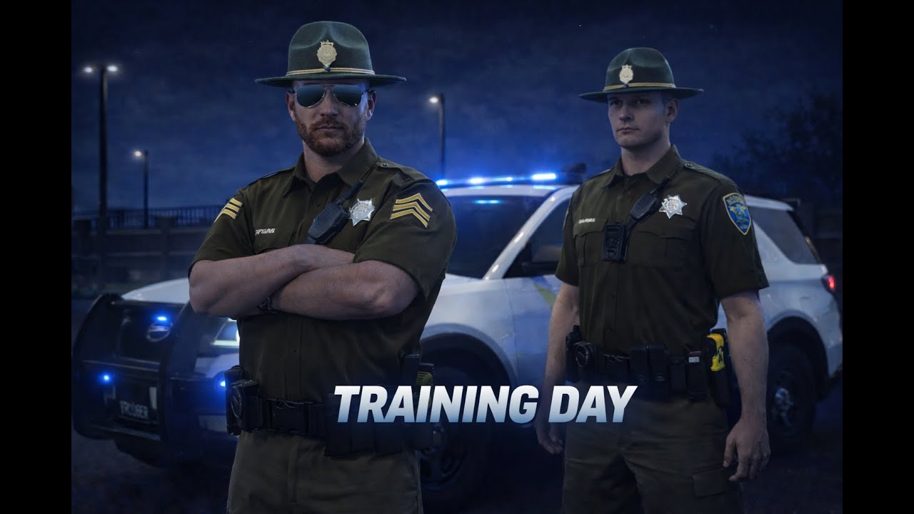Night Patrol - Field Training day for the new guy #GTARP #RMRP life server