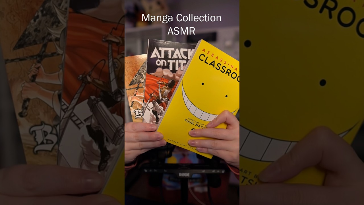 My Manga Collection 📚 [Whispered ASMR]
