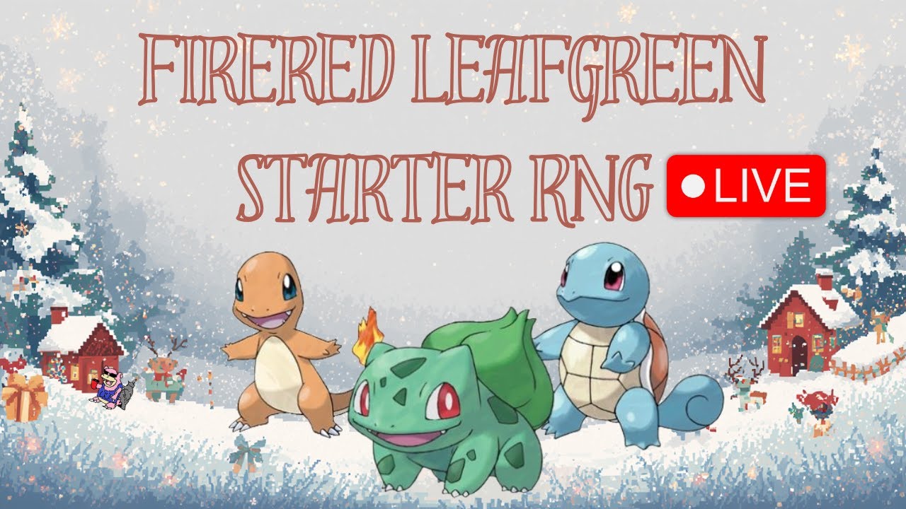 Shiny Starter Manip in FRLG