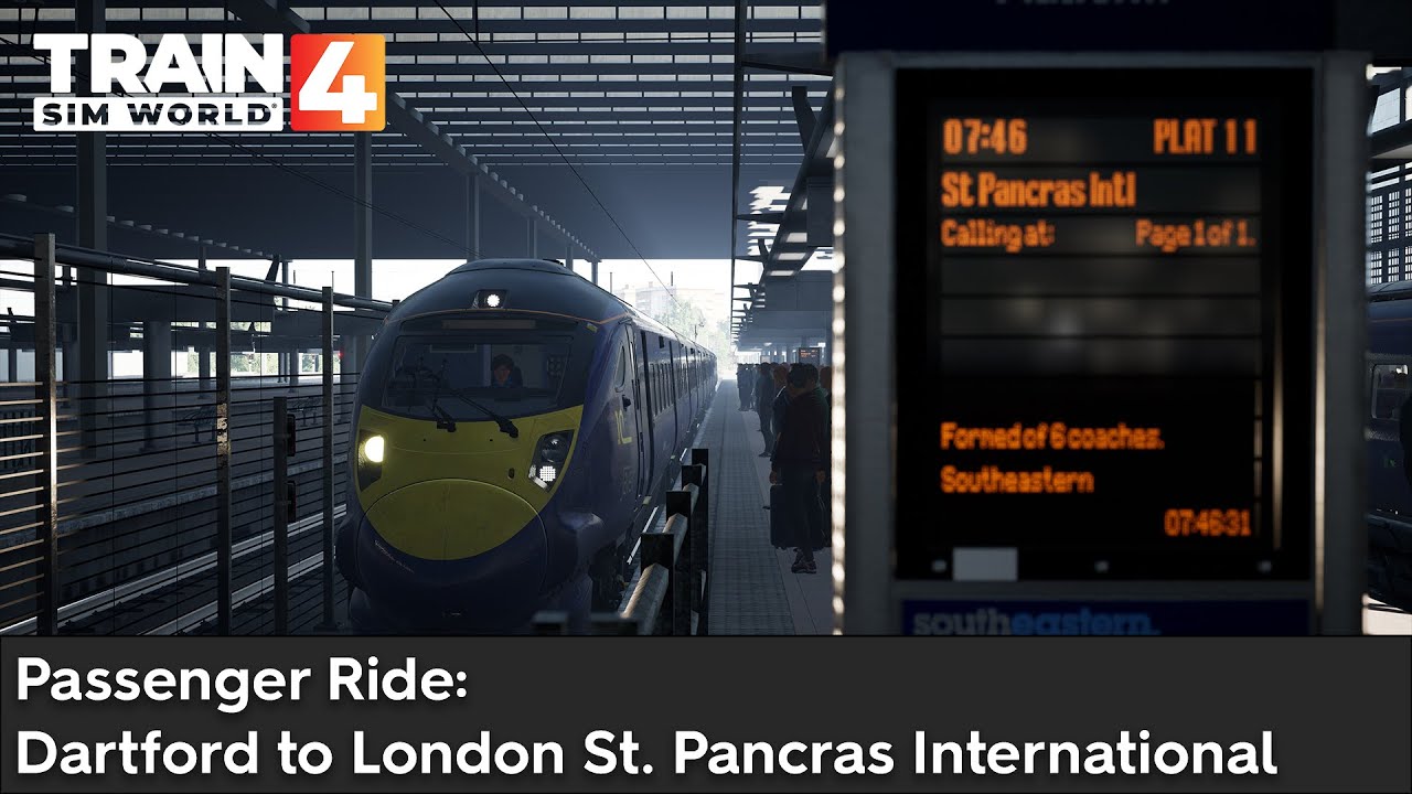 Dartford to London St. Pancras International | Train Sim World 4: Passenger Rides