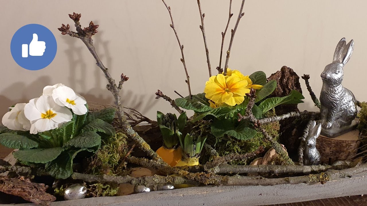 FRÜHLINGSDEKO einfach selber machen I DIY Deko Idee KatisweltTV