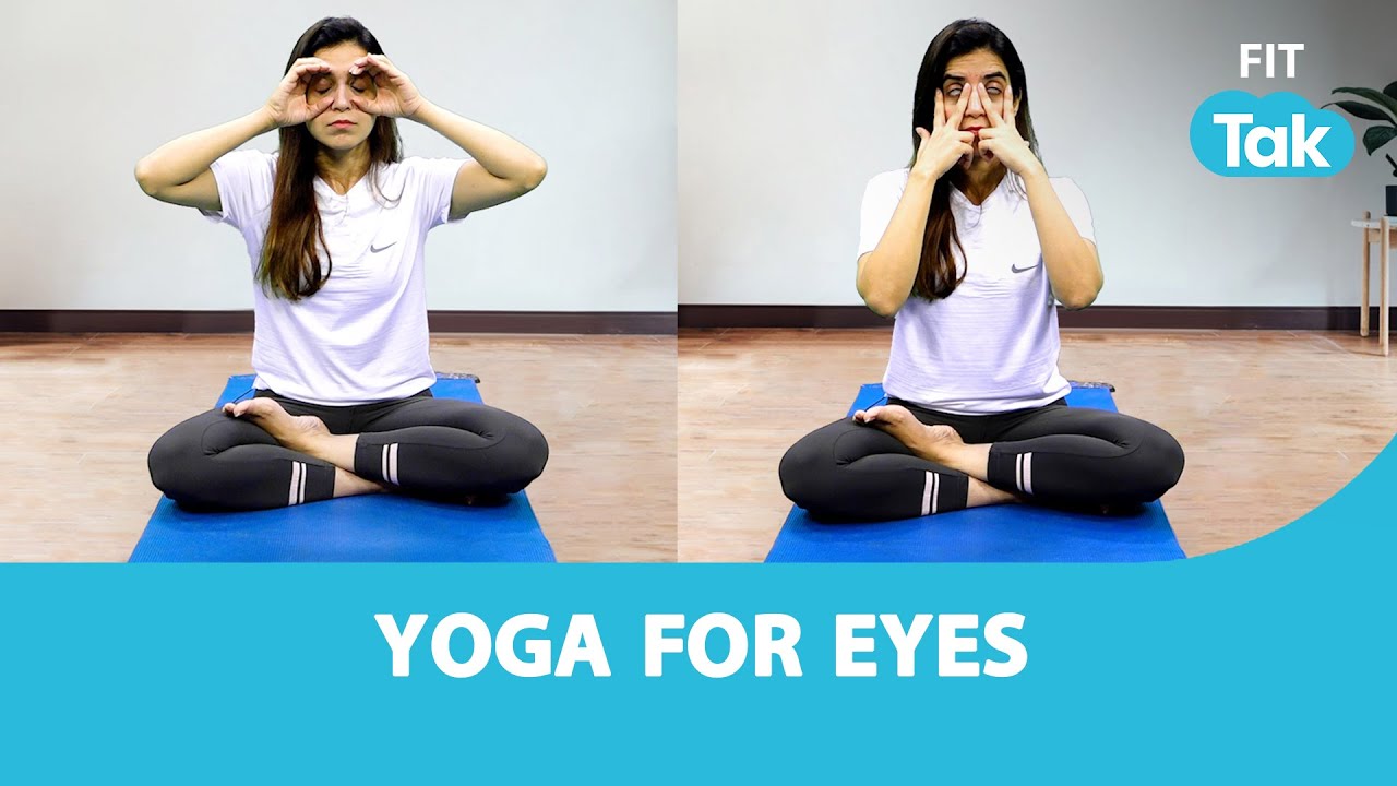 Yoga Asana To Help Fight Dark Circles | Yoga | Yoga For Eyes | Fitness | Fit Tak