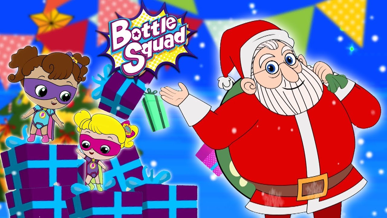 We Wish You A Merry Christmas | Xmas Songs For Kids | Bottle Squad Christmas Rhymes | Kids Video