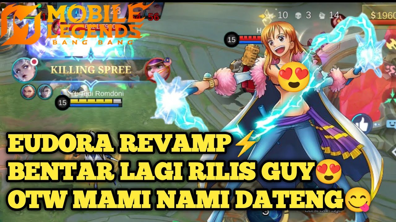 MLBB : ⚡ Eudora Revamp Bentar Lagi Muncul Di Server Original 🔥| Tips & Trick 
