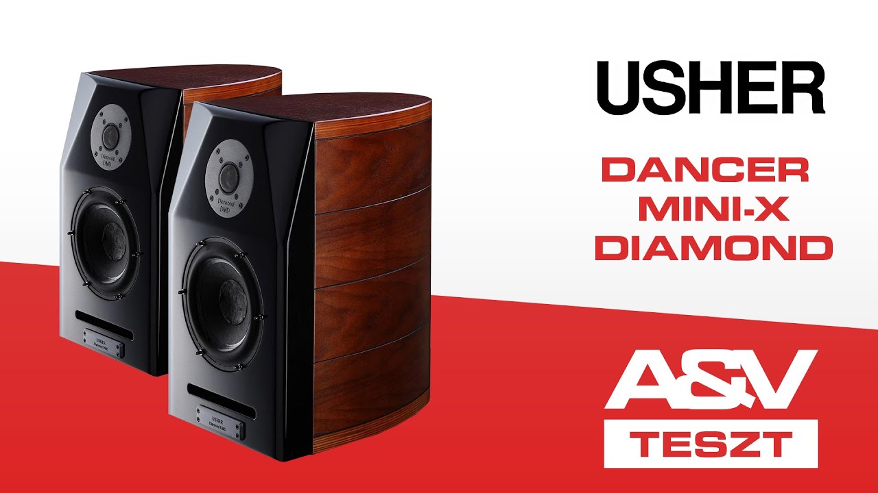 Usher Dancer Mini-X Diamond hangfal teszt AV-Online