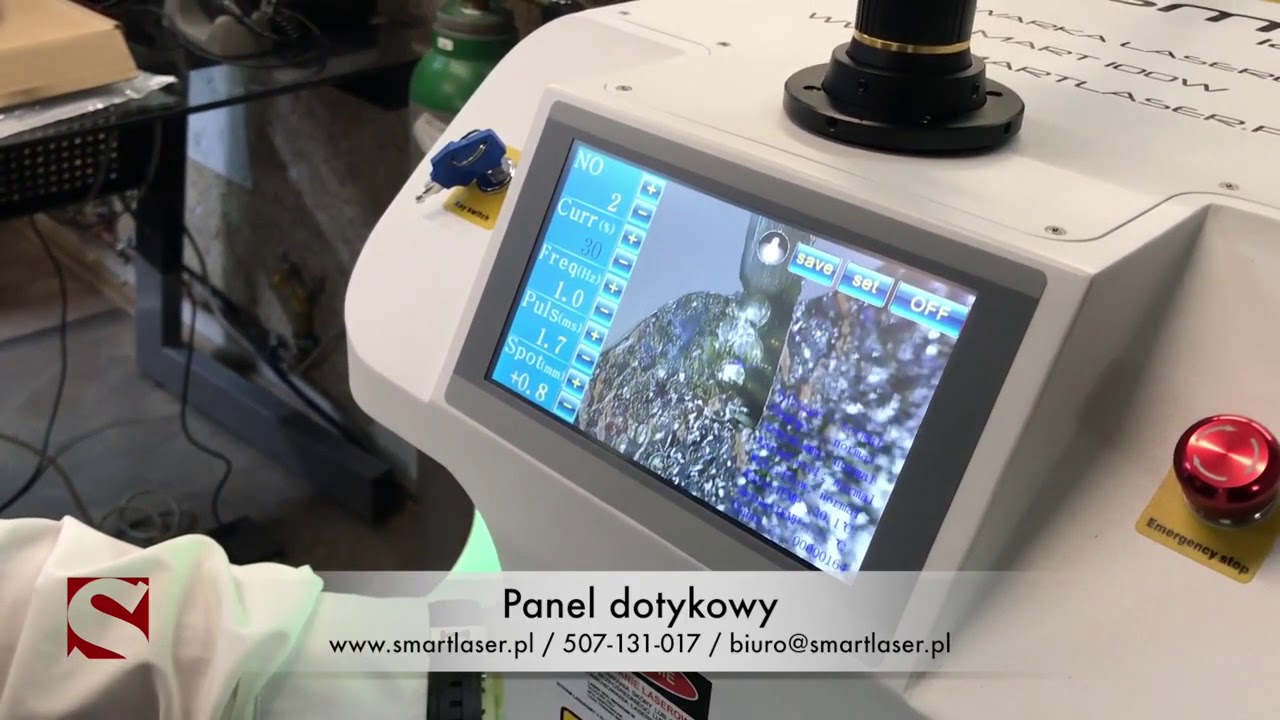 Spawarka Laserowa  YAG 100W dla Protetyków  i napraw ortodontycznych