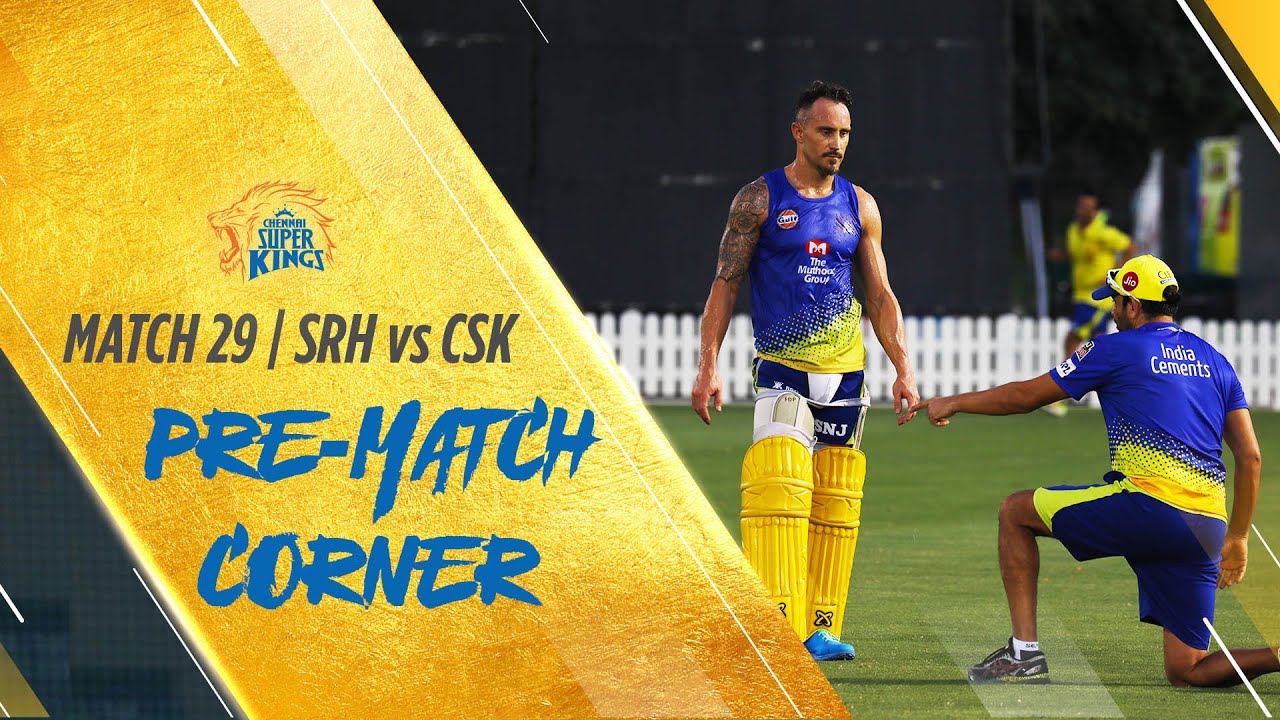 IPL 2020 Match 29: Pre-match corner: SRH v CSK #Yellove #Whistlepodu