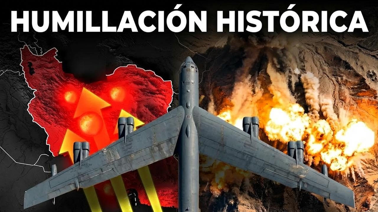 El B-52 de EE.UU. hizo algo impresionante... ¡Irán DEJÓ DE EXISTIR!