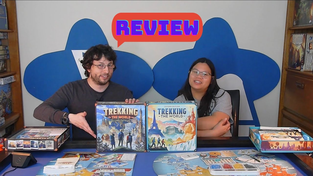 Trekking the World 1st vs 2nd ed. Review