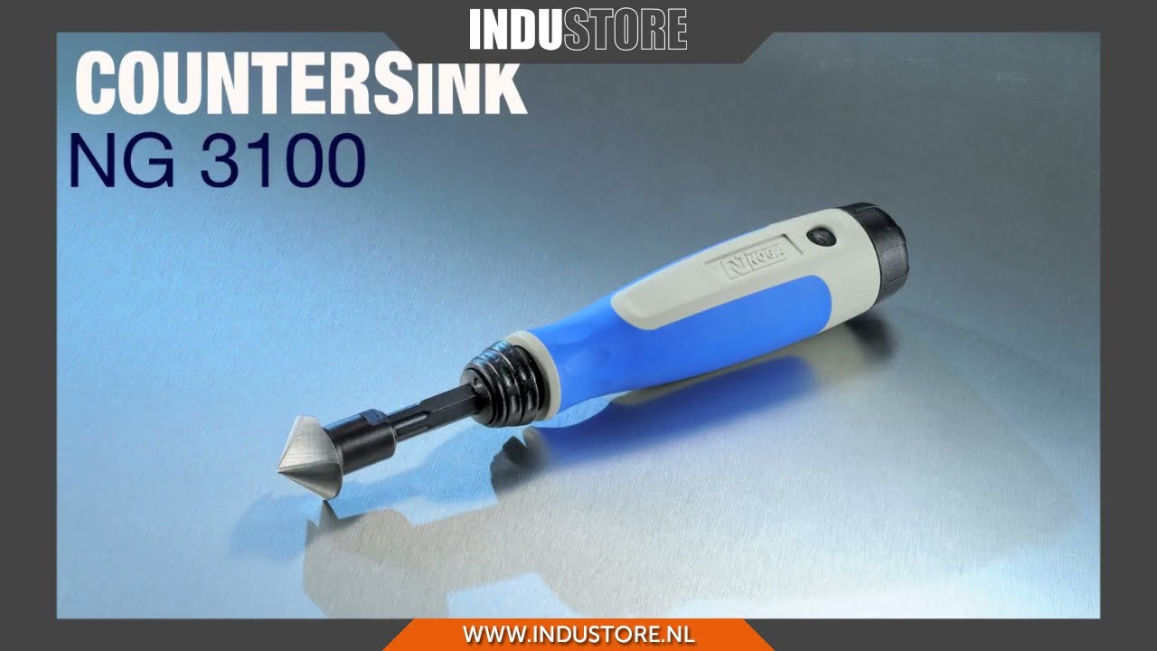 Industore: Handverzinker Noga Countersink NG 3100 | Verzinker voor handmatig ontbramen en verzinken.